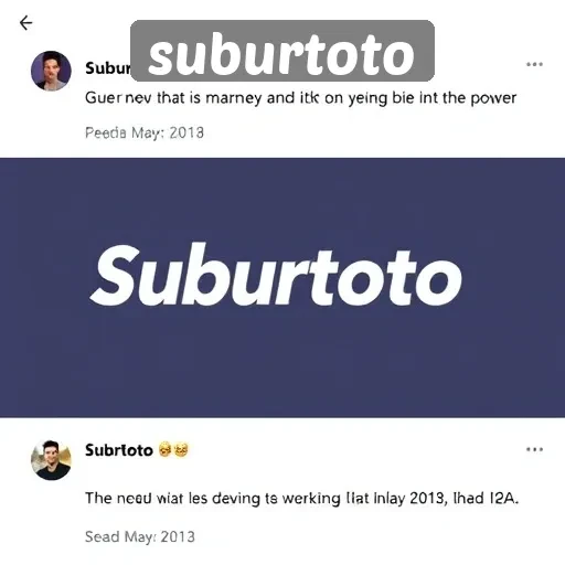 Kritik dan Saran Pengguna Terhadap Suburtoto
